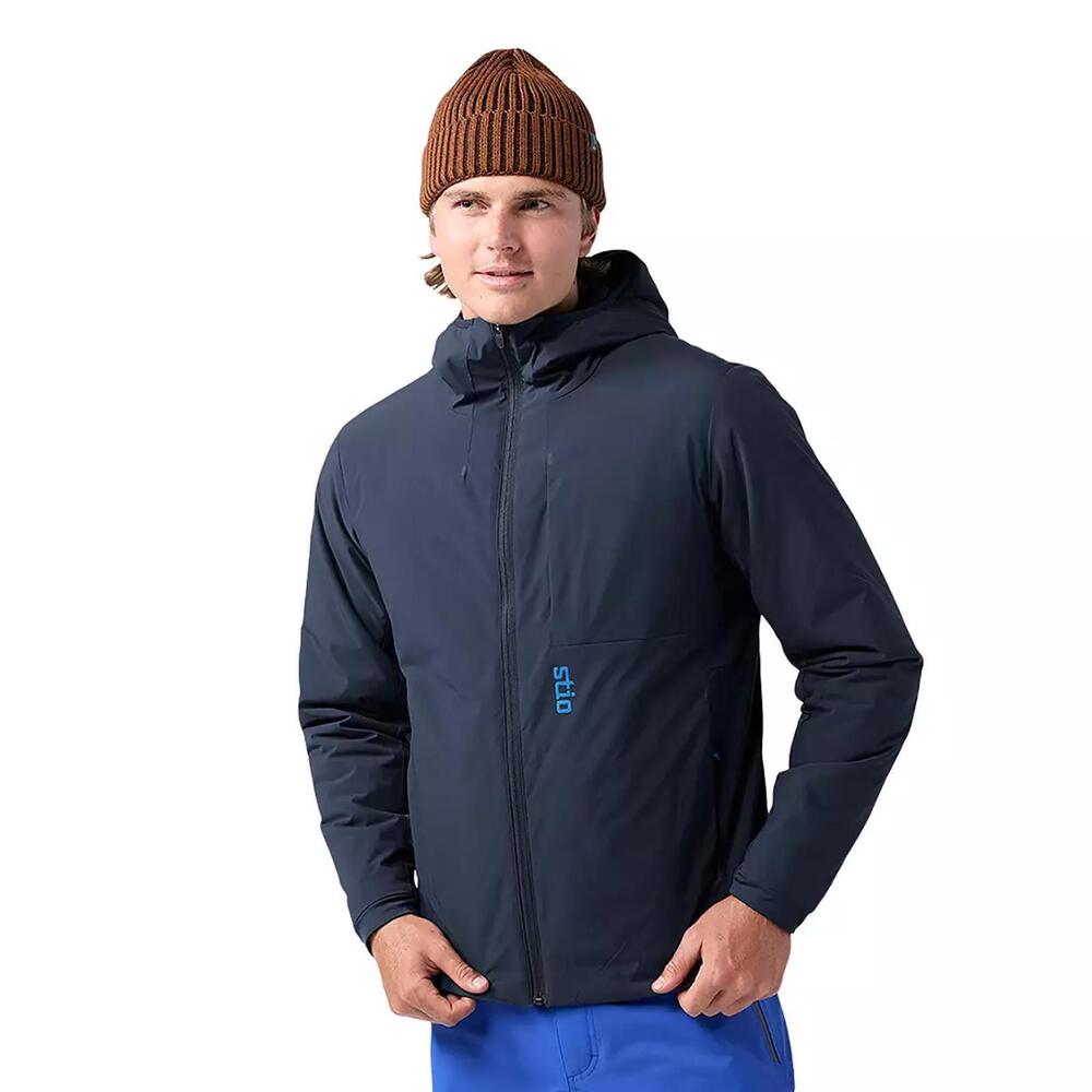 NWT $269 STIO Fernos Insulated Hooded Jacket Mountain Shadow  Men's Size S